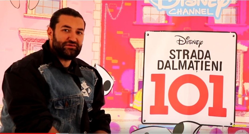 Smiley, într-un nou videoclip alături de cățeii din „Strada Dalmațieni 101”